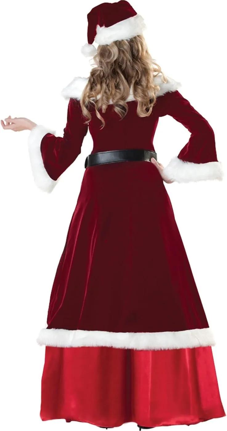 Incharacter Costumes, LLC Flocked Velvet Dress