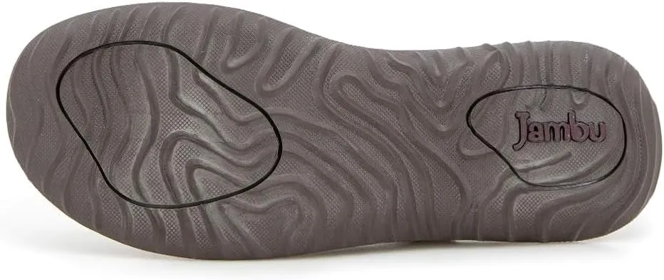 Jambu Womens Ezra Embossed Mary Jane Flats Casual - Red