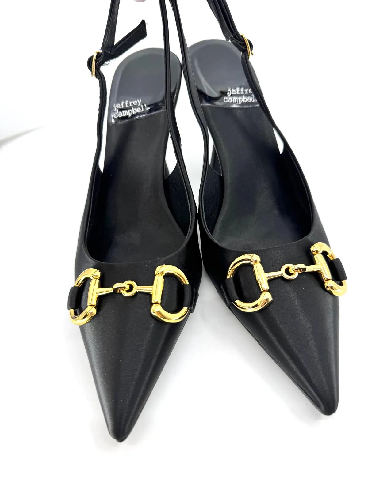 JEFFREY CAMPBELL ESTELLA POINTED TOE SLINGBACK PUMPS