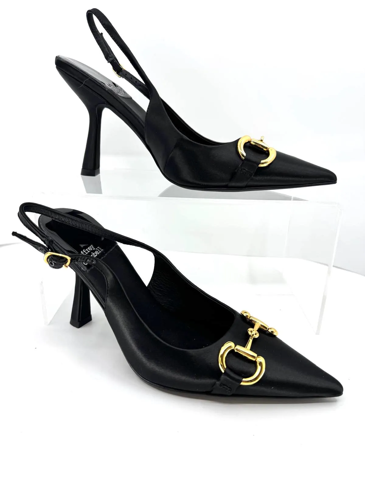 JEFFREY CAMPBELL ESTELLA POINTED TOE SLINGBACK PUMPS