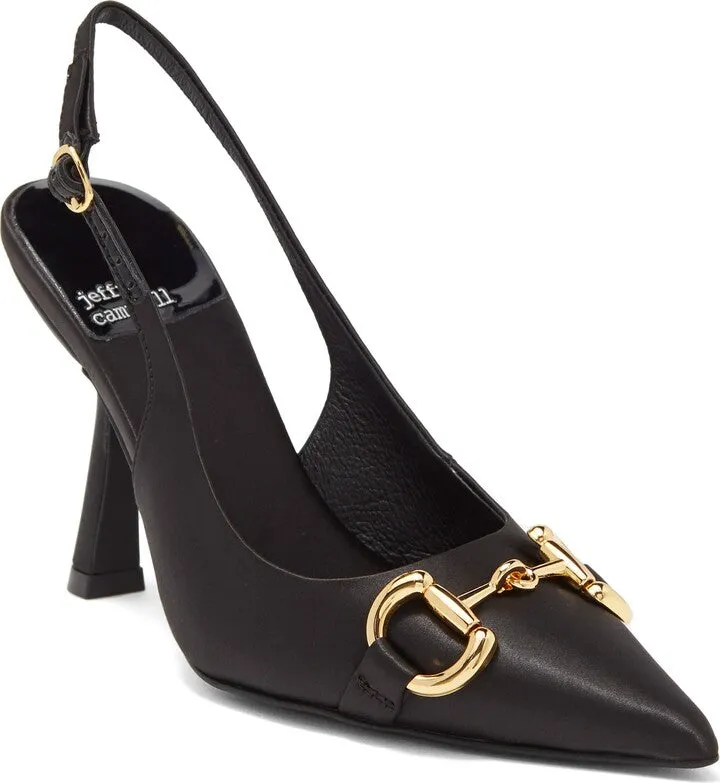 JEFFREY CAMPBELL ESTELLA POINTED TOE SLINGBACK PUMPS