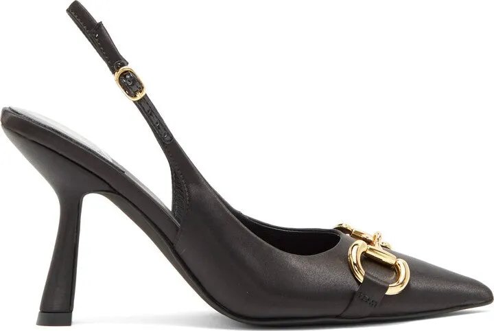 JEFFREY CAMPBELL ESTELLA POINTED TOE SLINGBACK PUMPS