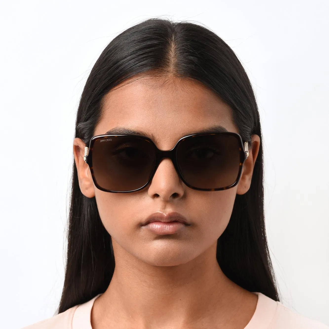 Jimmy Choo EPPIE/G/S 086 57HA (JC23) Unisex Havana