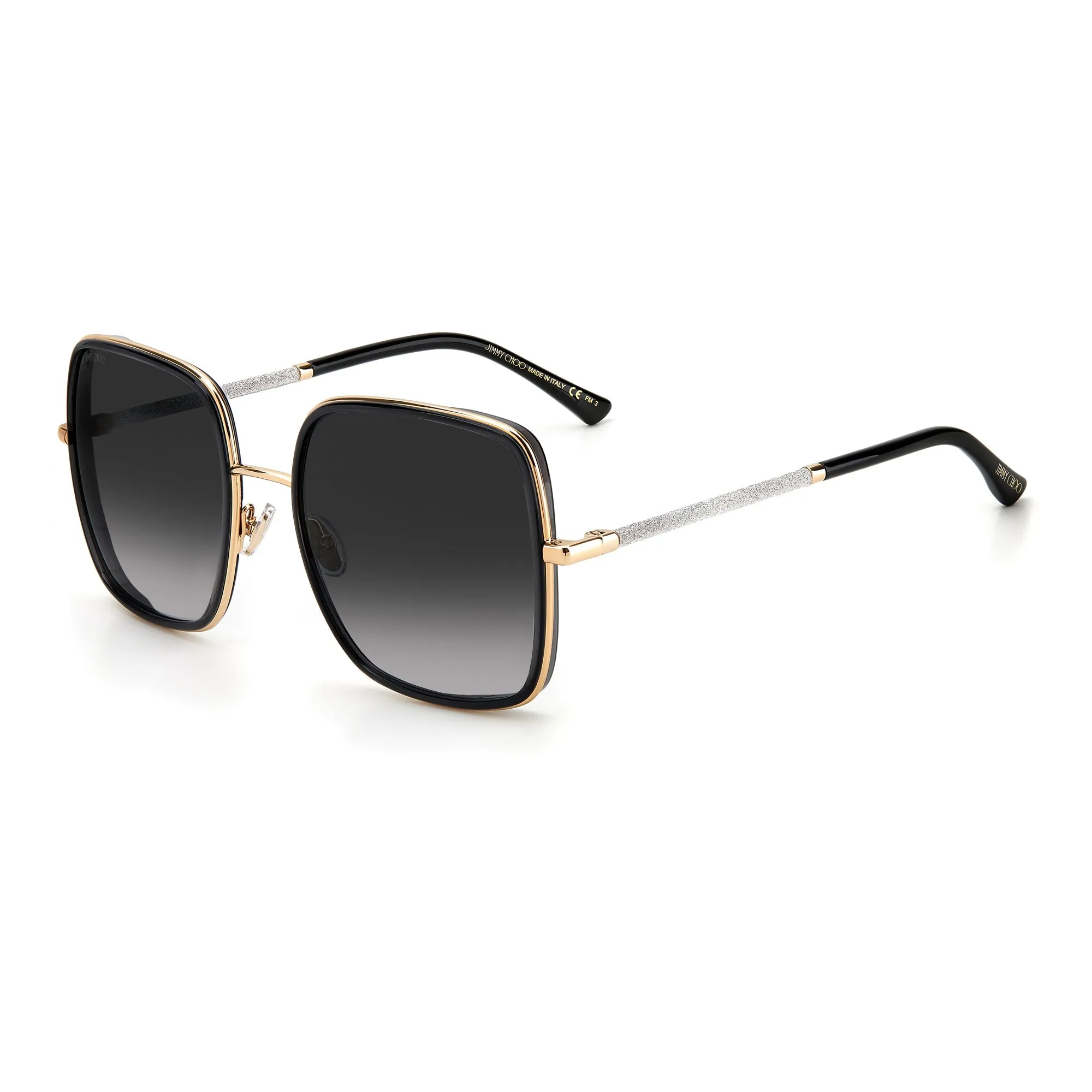 Jimmy Choo JAYLA/S 2F7 579O  (JC7) Unisex Gold Grey