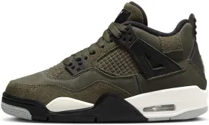 Jordan Big Kid's 4 Retro SE Craft Medium Olive/Pale Vanilla (FB9928 200)