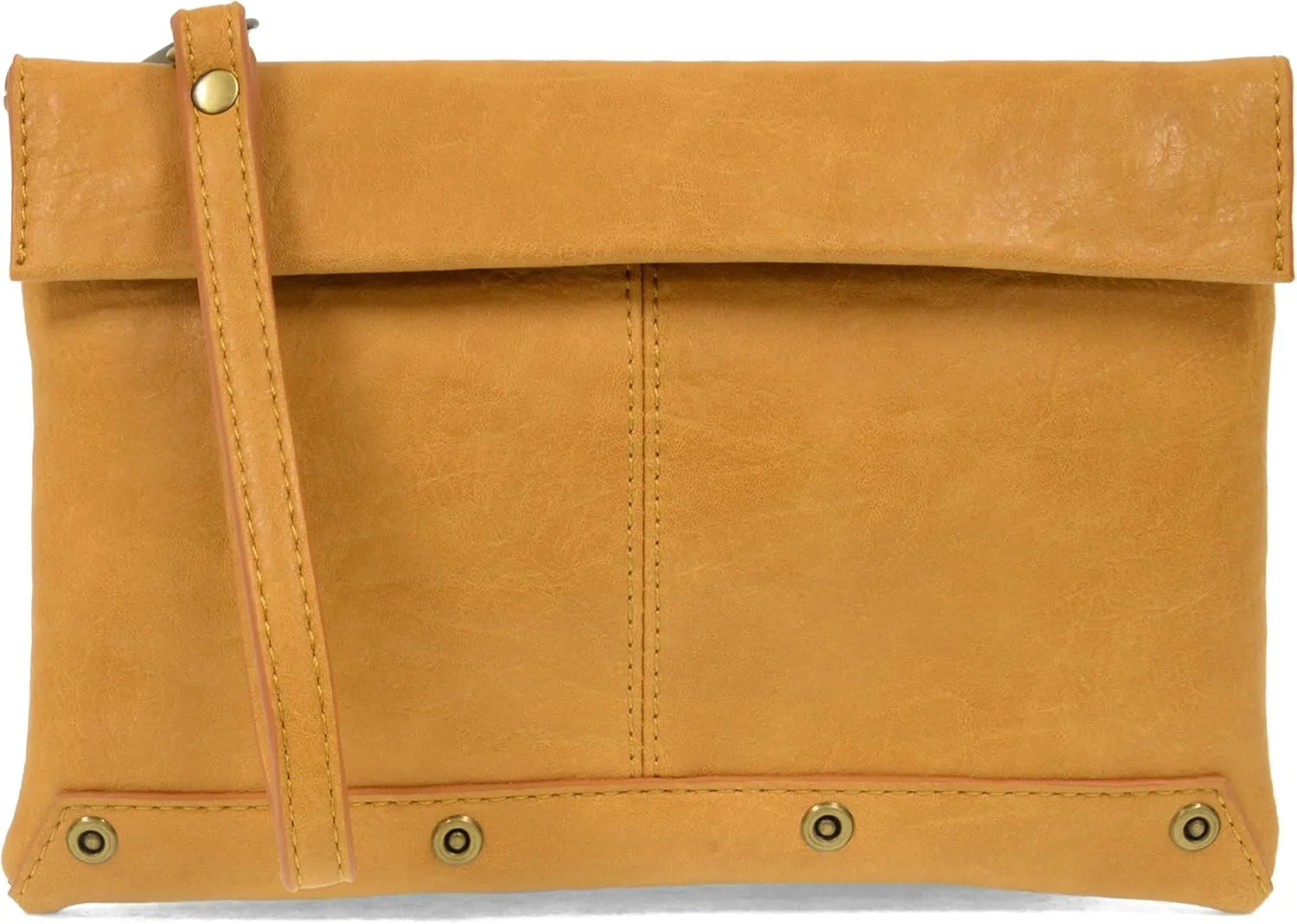 Joy Susan Convertible Crossbody Wristlet: Fold-Over Vegan