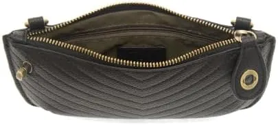 Joy Susan Women's Fashion Purse Quilted Mini Crossbody Wristlet Clutch