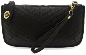 Joy Susan Women's Fashion Purse Quilted Mini Crossbody Wristlet Clutch