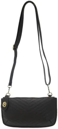 Joy Susan Women's Fashion Purse Quilted Mini Crossbody Wristlet Clutch