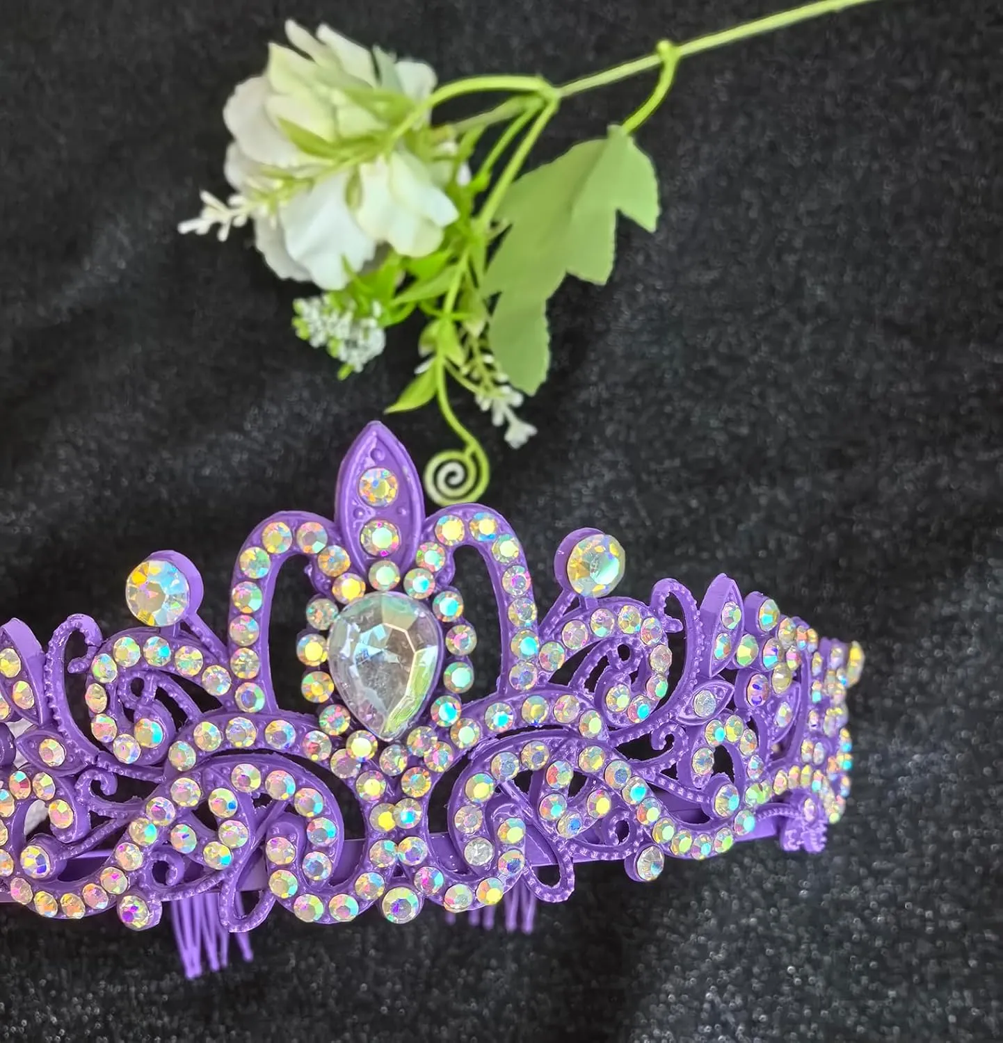 Just Divorced Sash Crystal Crown Set Purple Funny Divorcee Divorced Gifts for Women, Happy Divorce Party Decorations