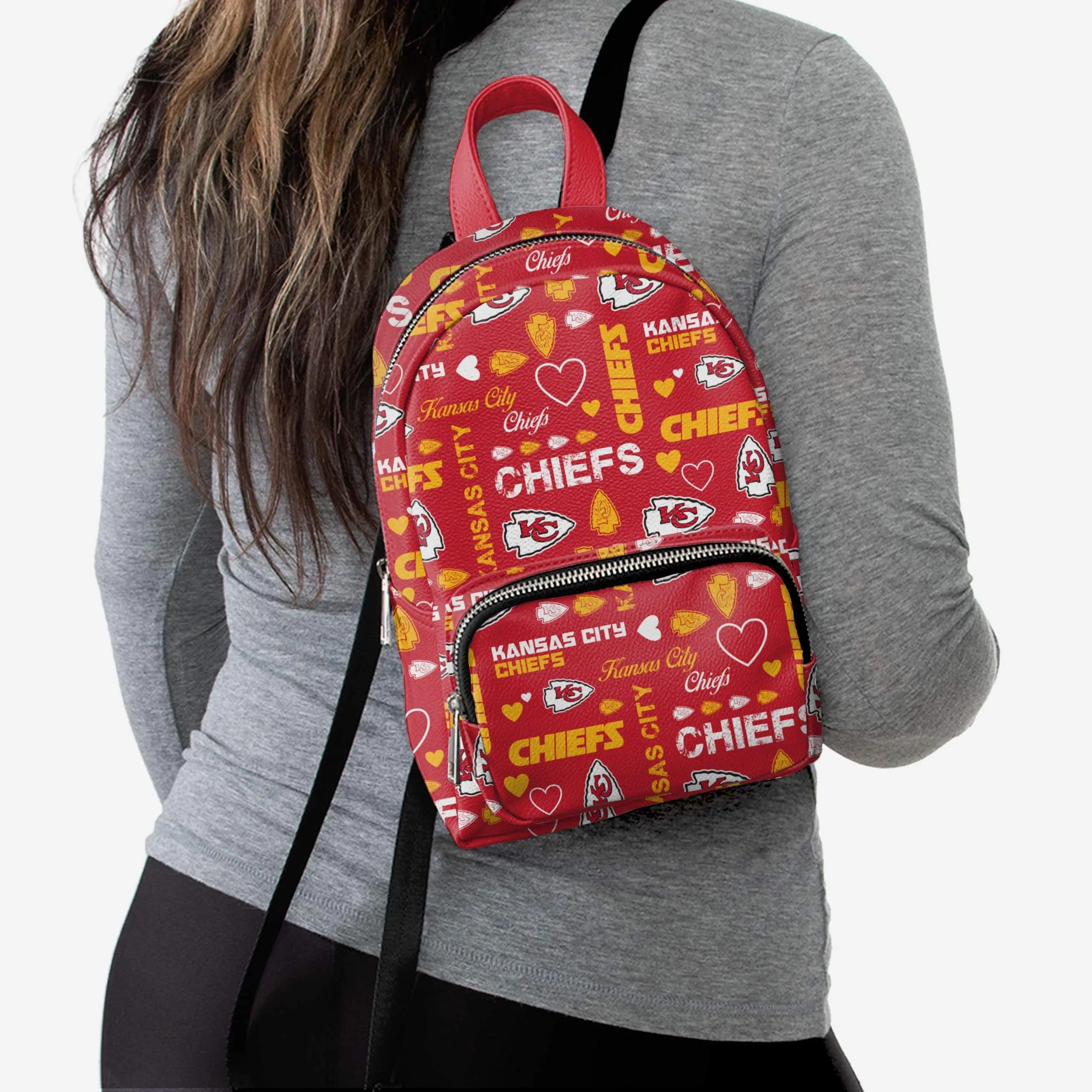 Kansas City Chiefs Logo Love Mini Backpack