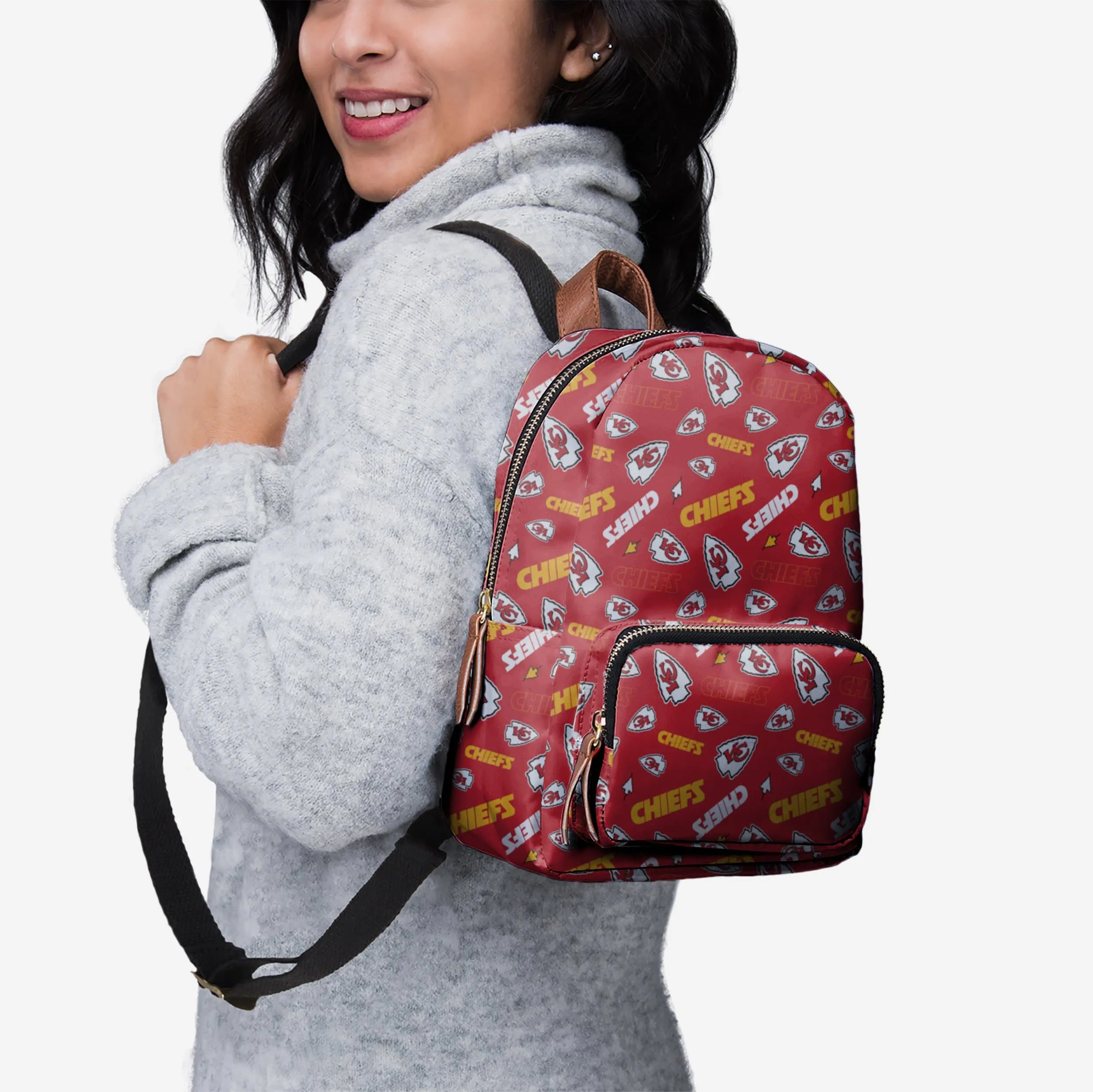 Kansas City Chiefs Printed Collection Mini Backpack