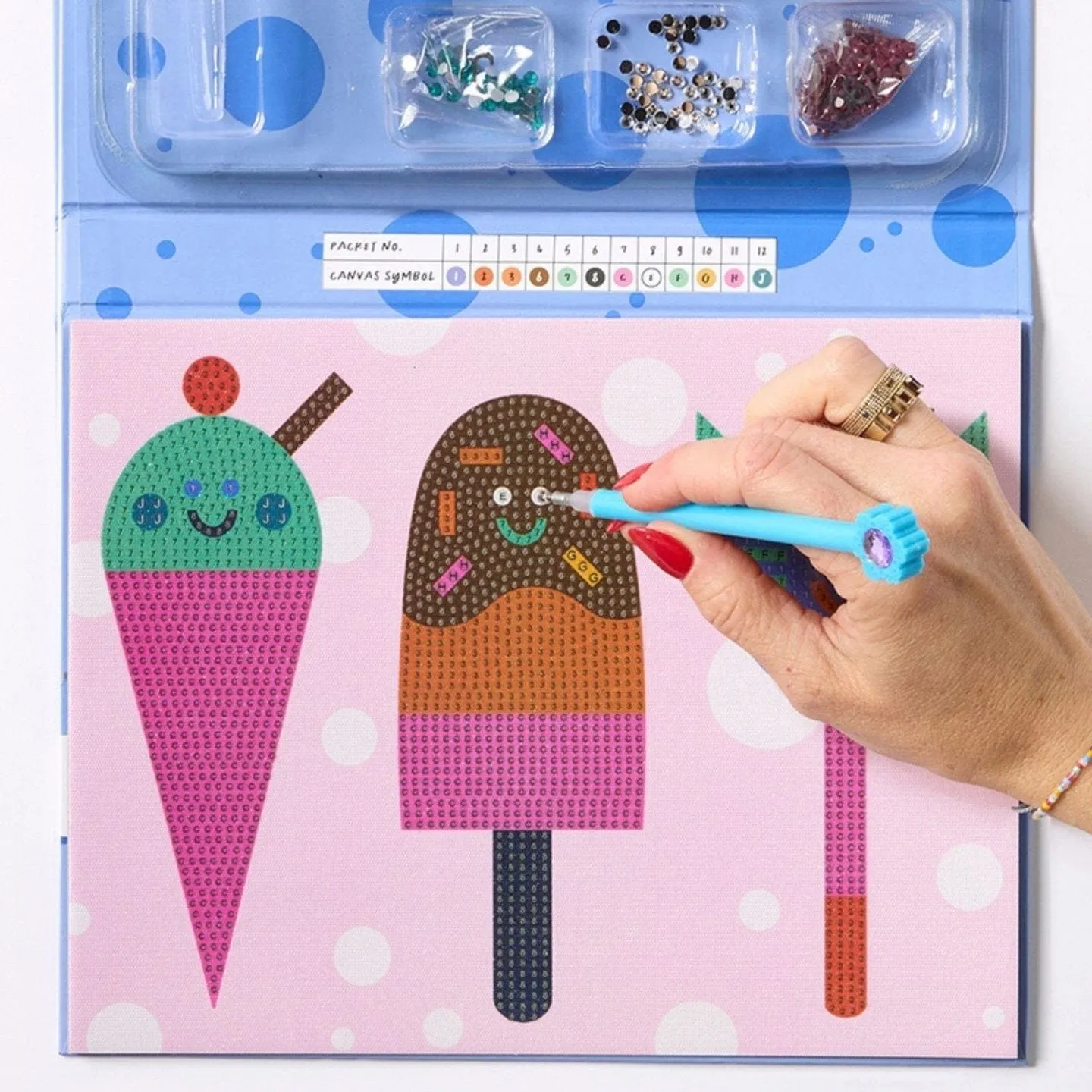 Kids Sparkle Art - Yum! Yum! Yum!