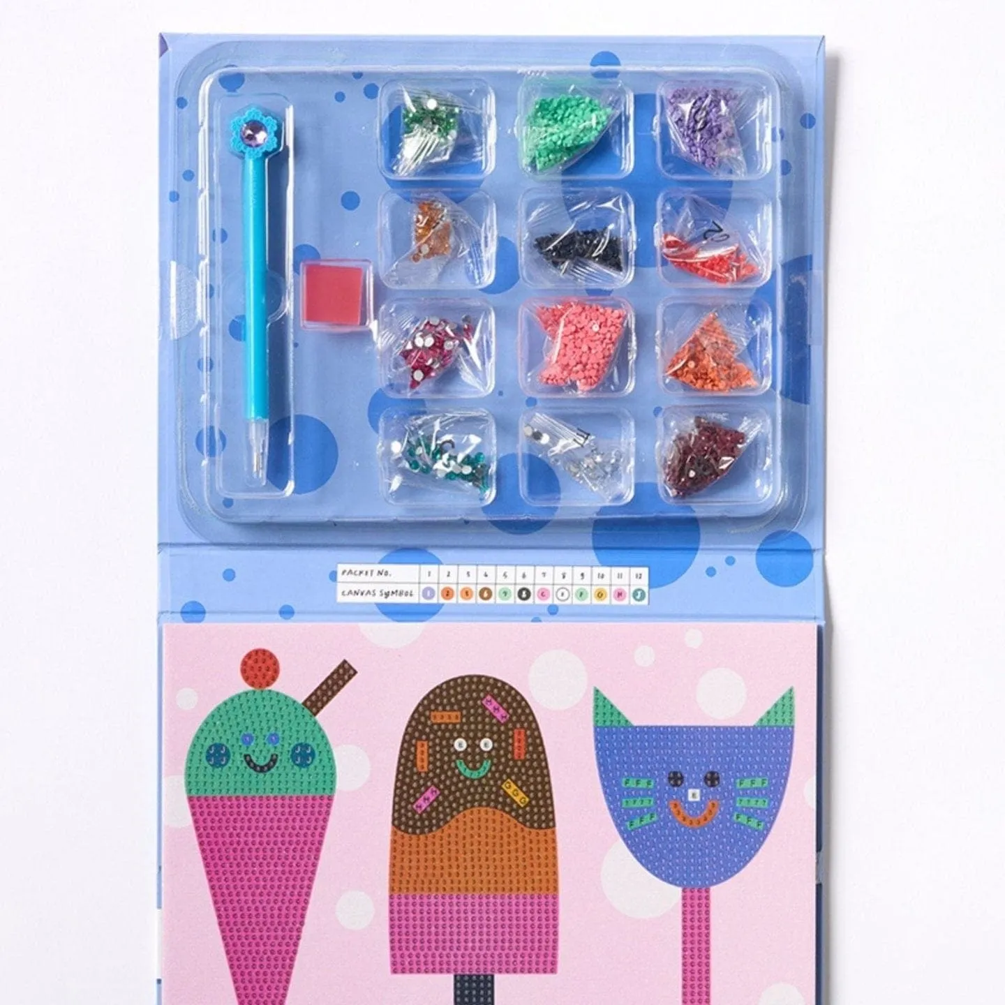 Kids Sparkle Art - Yum! Yum! Yum!