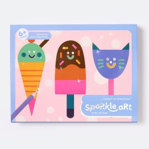 Kids Sparkle Art - Yum! Yum! Yum!