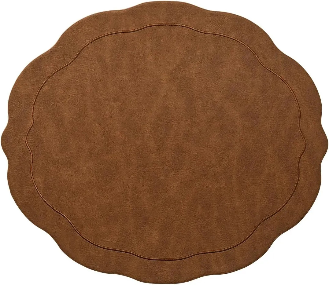 Kim Seybert Tailored Placemat in Brown, Set of 4