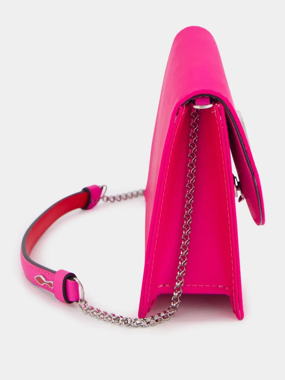 Loubi54 Embellished Satin Clutch