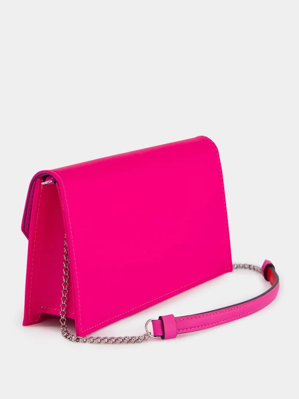 Loubi54 Embellished Satin Clutch