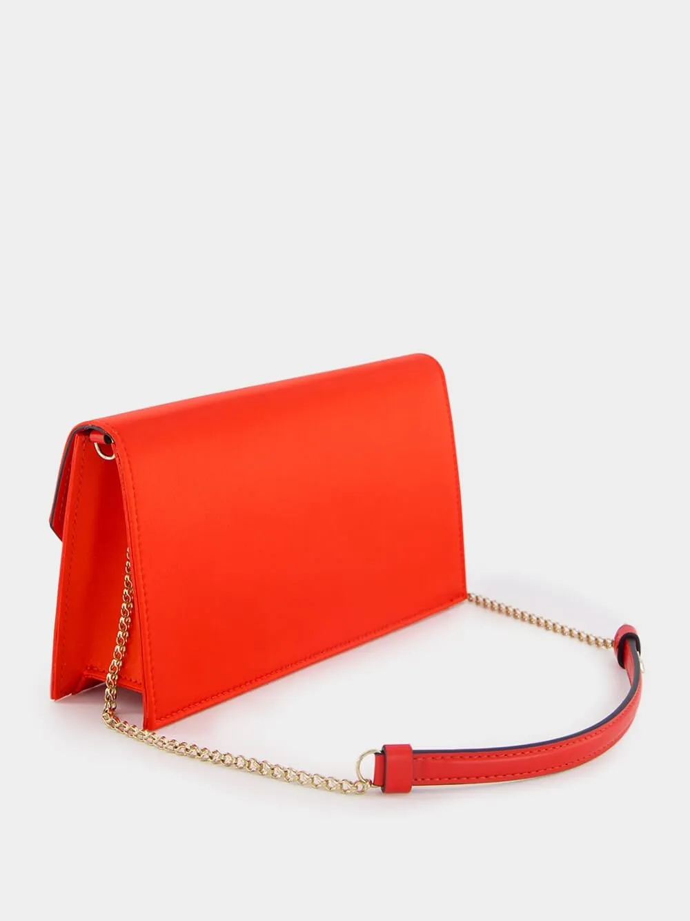 Loubi54 Embellished Satin Clutch