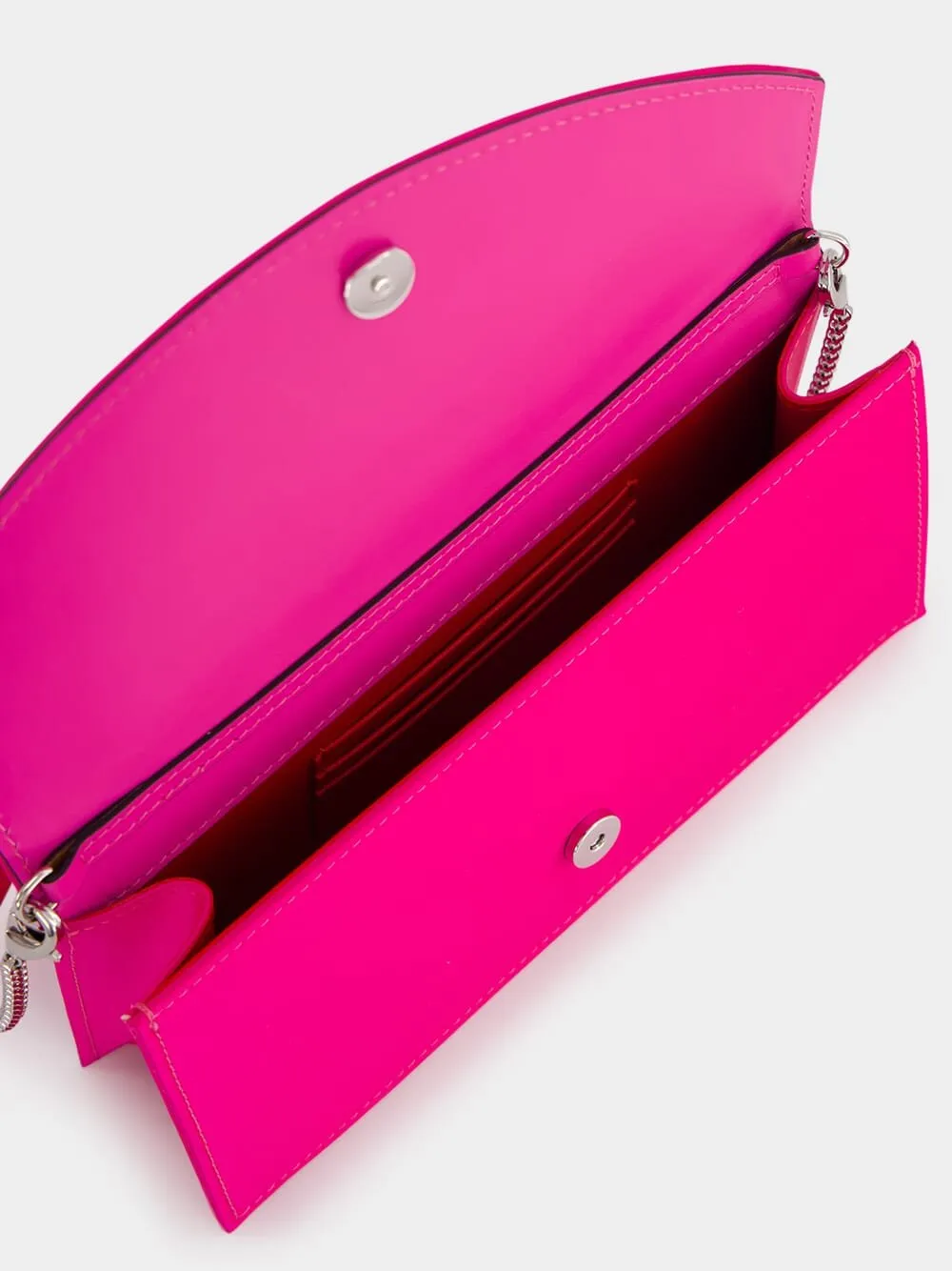 Loubi54 Embellished Satin Clutch
