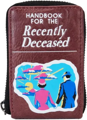 Loungefly Beetlejuice Handbook For The Recently Deceased Accordian Wallet