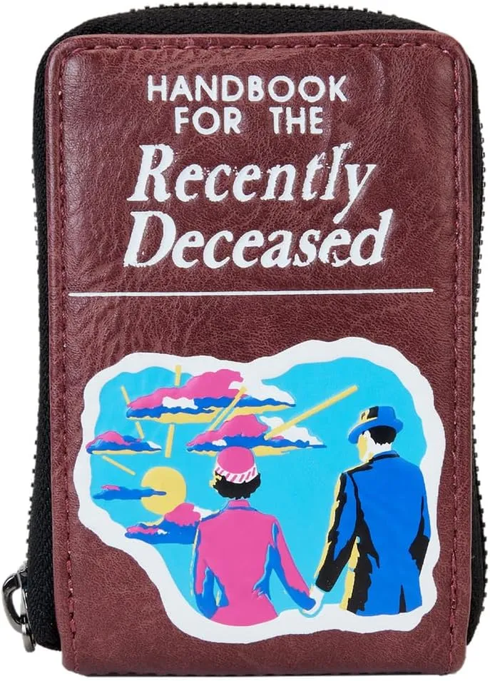 Loungefly Beetlejuice Handbook For The Recently Deceased Accordian Wallet