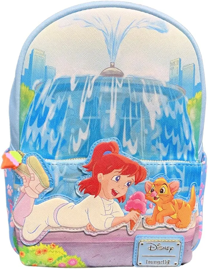 Loungefly Disney Exclusive Oliver and Company Oliver and Jenny Ice Cream Mini Backpack