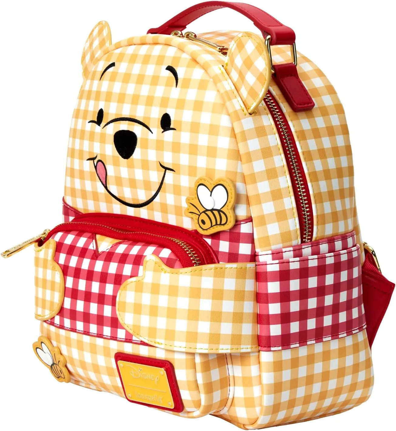 Loungefly DisneyWinnie The Pooh Gingham Mini Backpack