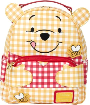 Loungefly DisneyWinnie The Pooh Gingham Mini Backpack