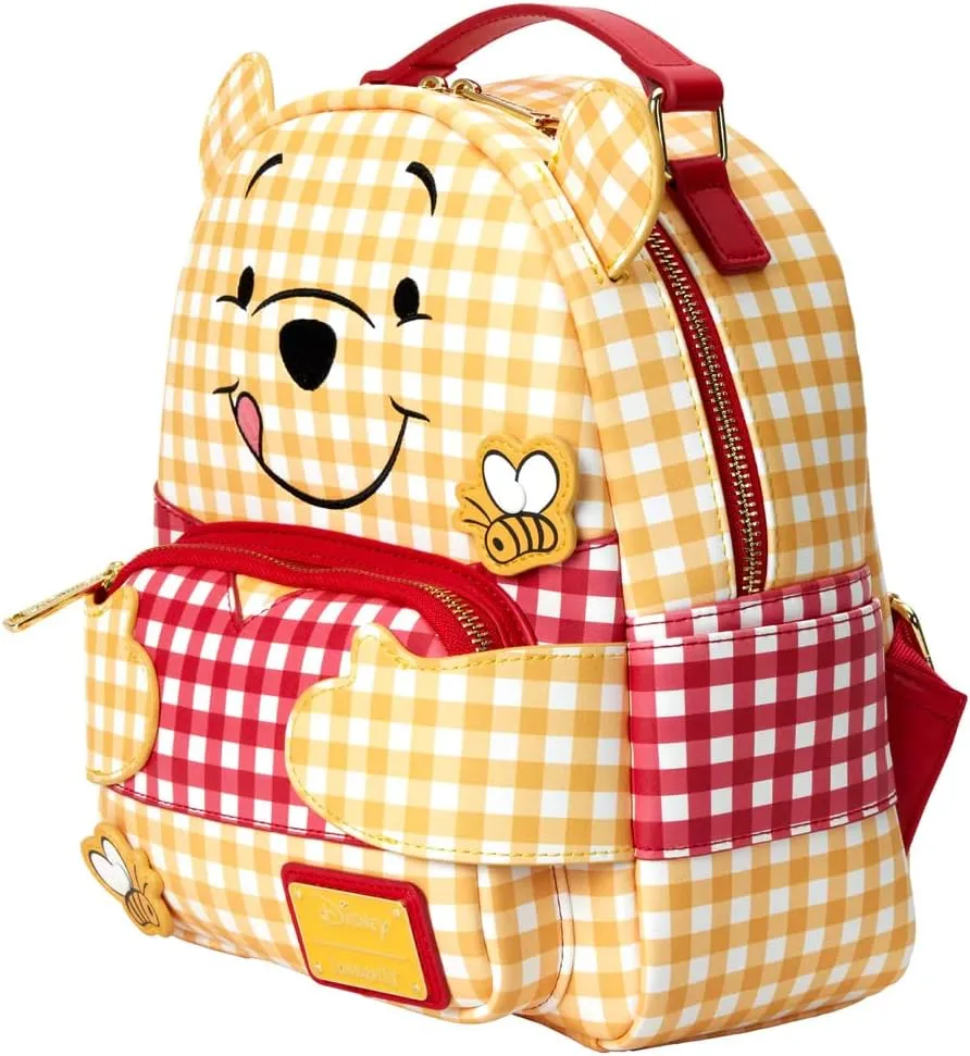 Loungefly DisneyWinnie The Pooh Gingham Mini Backpack