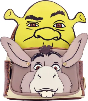 Loungefly DreamWorks Shrek & Donkey Cosplay Mini Backpack