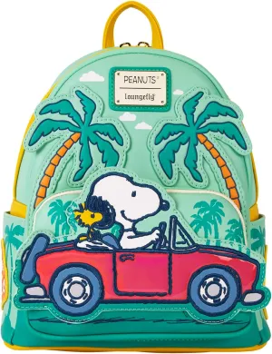 Loungefly Peanuts Snoopy Road Trip Mini Backpack