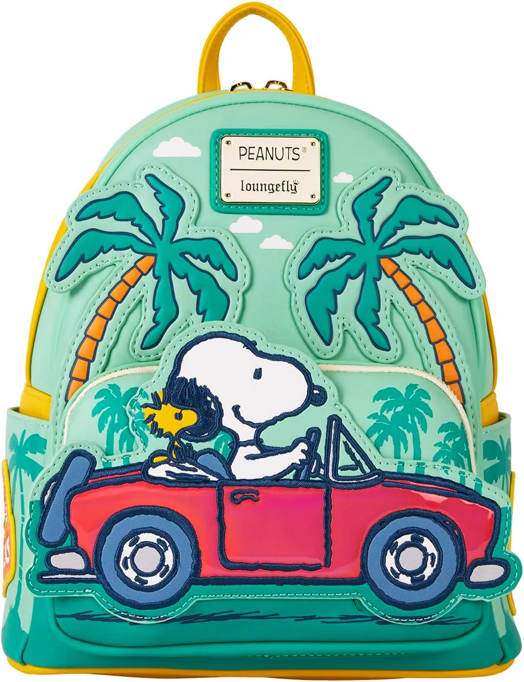 Loungefly Peanuts Snoopy Road Trip Mini Backpack