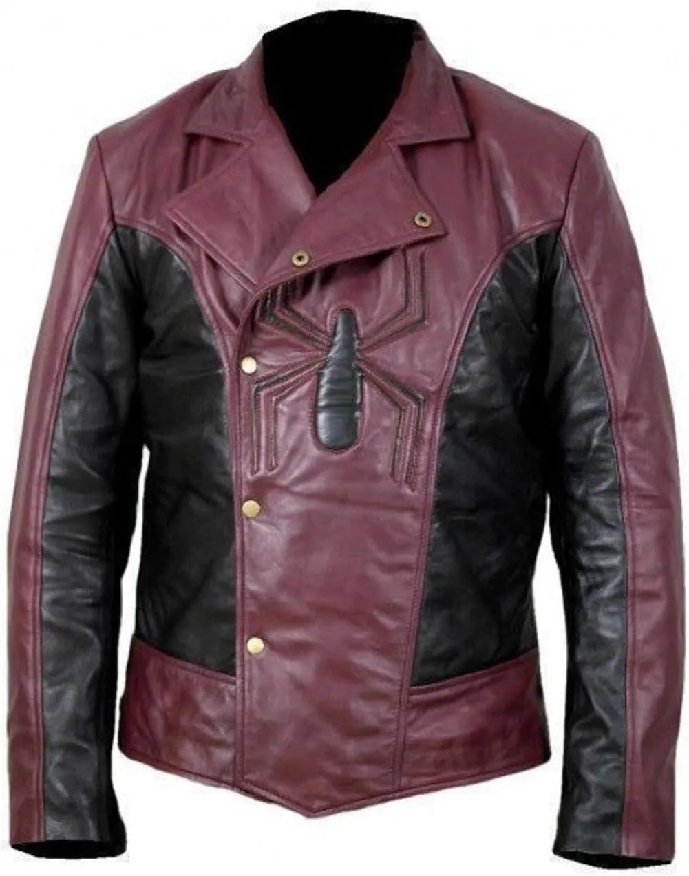 LP-FACON Mens Costume Cosplay Jacket - Casual Biker Style Leather Jacket Collection Halloween Outfits