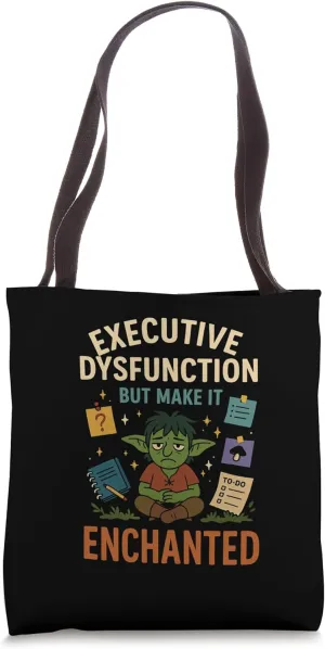 Magical Chaos Manager Goblincore Productivity Tote Bag