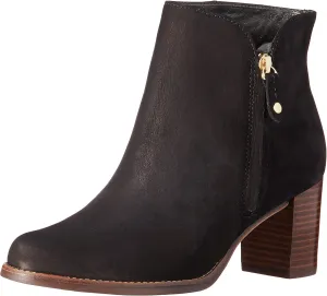 Marc Joseph New York Women's Leather Block Heel Ankle Boot