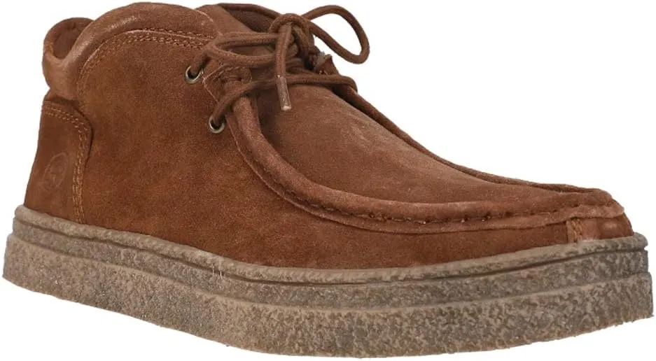 Men's Ryder Embossed TPR Crepe Casual Chukka Shoes Moc Toe - 09-020-0993-2780 Ta