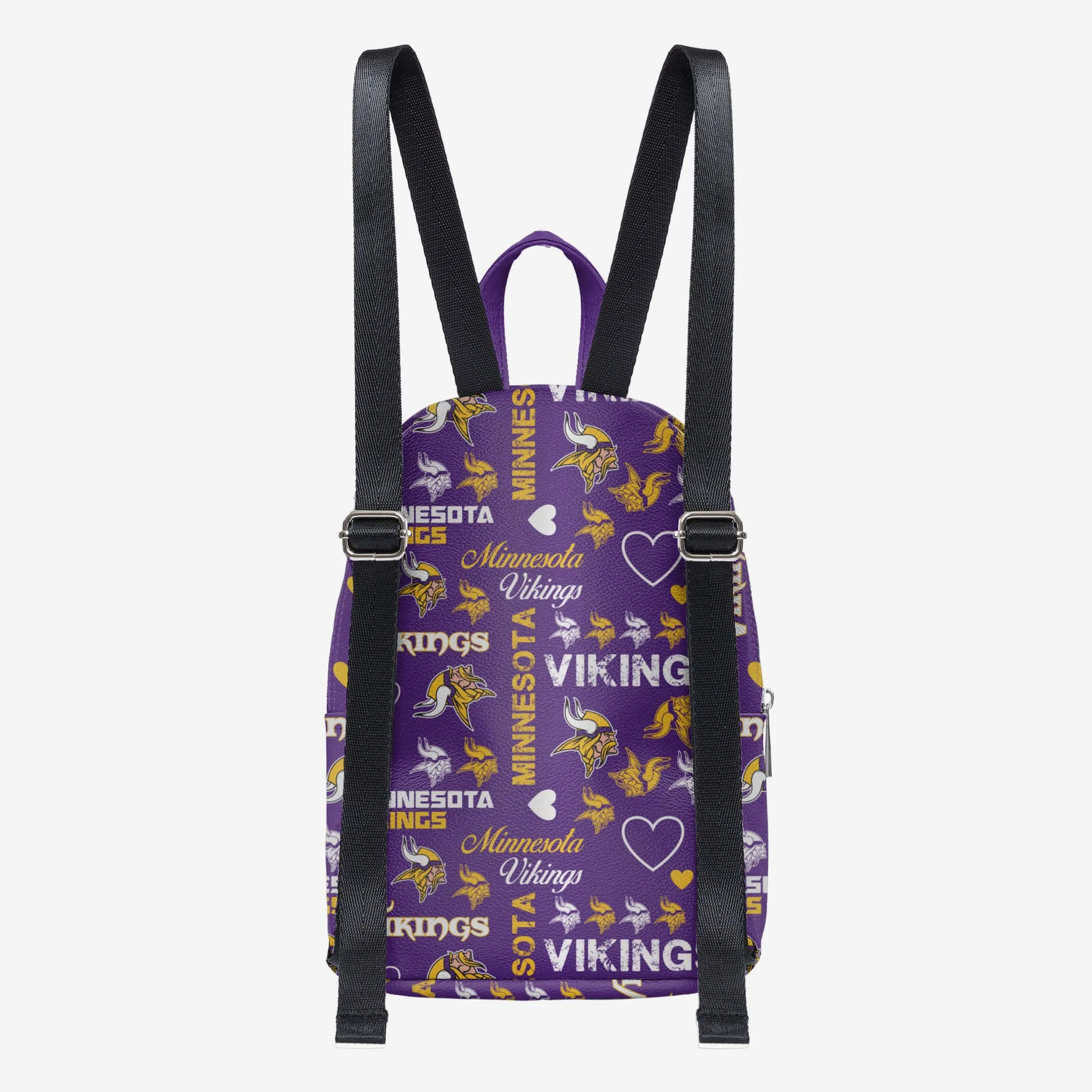 Minnesota Vikings Logo Love Mini Backpack