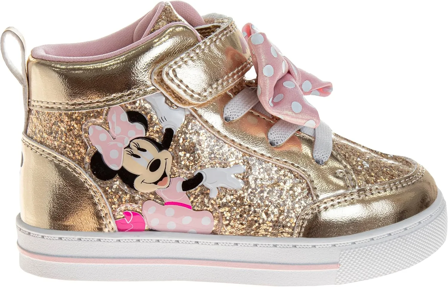 Minnie Mouse Frozen Encanto Sneakers Casual Canvas - Kids Girls Snow White Elsa Maribel Character Slipon Shoes (Sizes 6-12 Toddler - Little Kid)