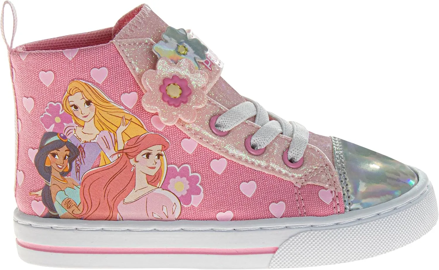 Minnie Mouse Frozen Encanto Sneakers Casual Canvas - Kids Girls Snow White Elsa Maribel Character Slipon Shoes (Sizes 6-12 Toddler - Little Kid)