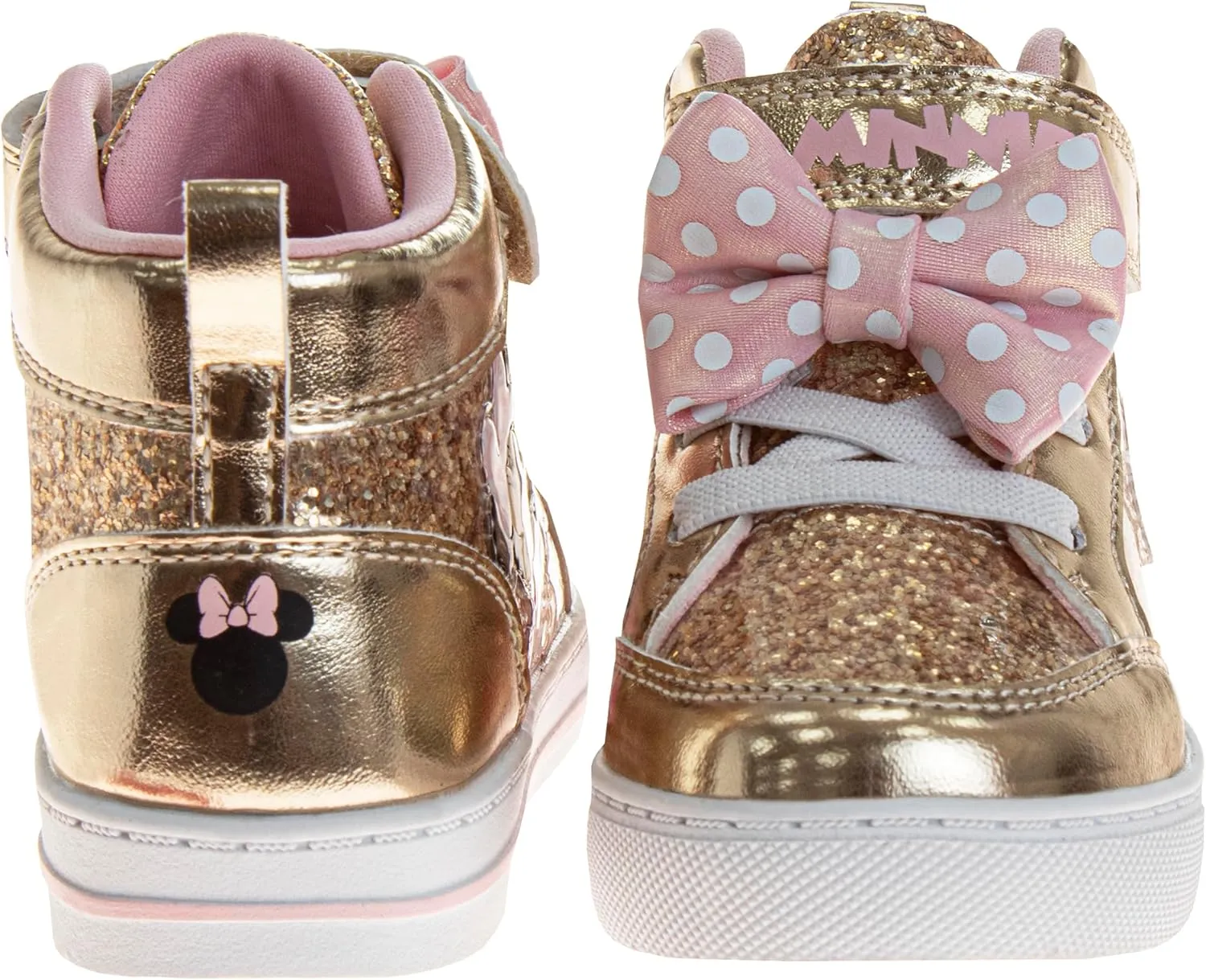 Minnie Mouse Frozen Encanto Sneakers Casual Canvas - Kids Girls Snow White Elsa Maribel Character Slipon Shoes (Sizes 6-12 Toddler - Little Kid)