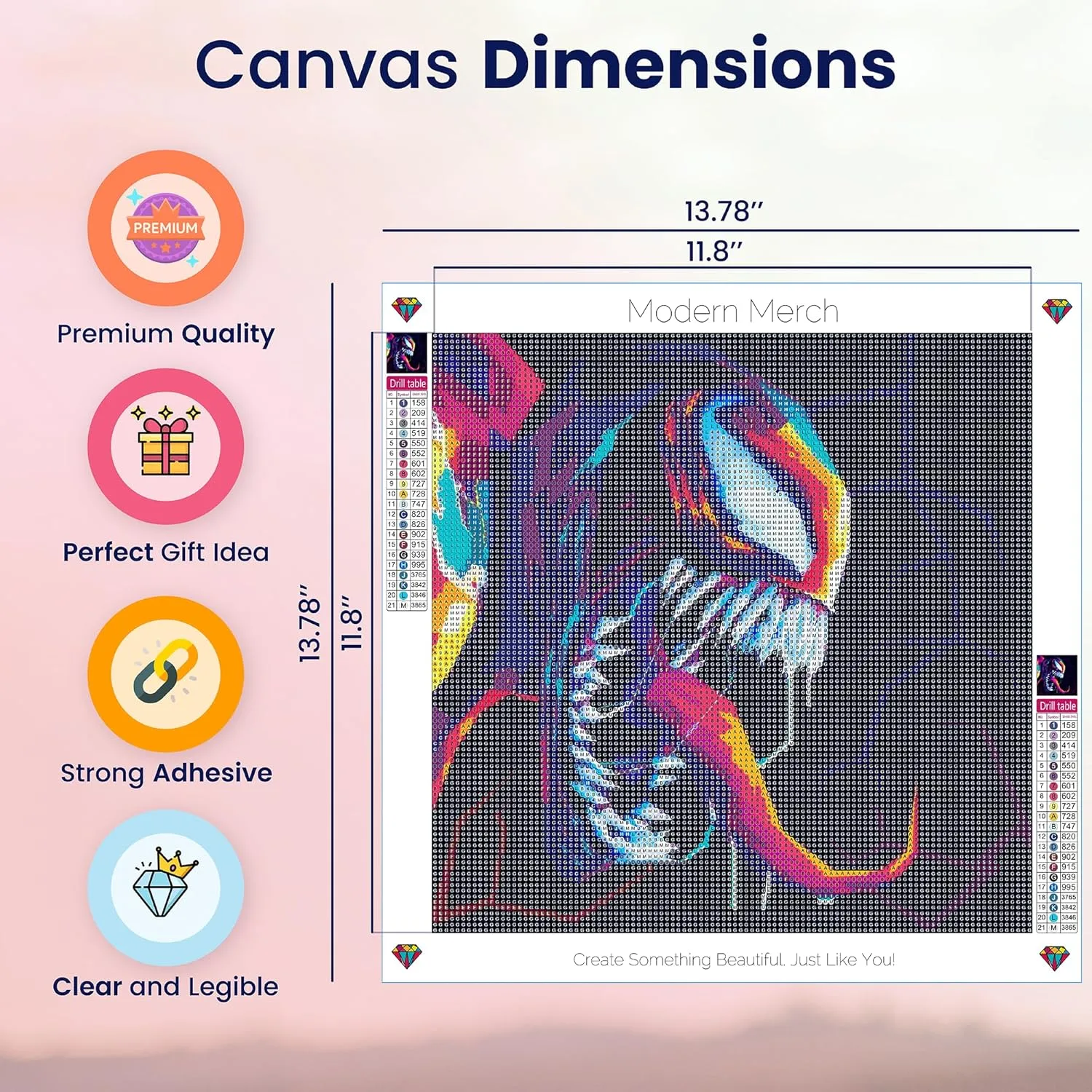 Modern Merch Marvel Diamond Art Kits for Adults, Venom 5D Diamond Painting for Adults, DIY Marvel Wall Art, Venom Wall Decor Cross Stitch Gem Art, Full Round Drill 12x12in
