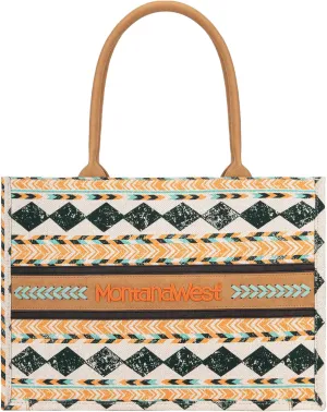 Montana West Sparkly Tote Bag Paisley Top Handle Satchel Handbags
