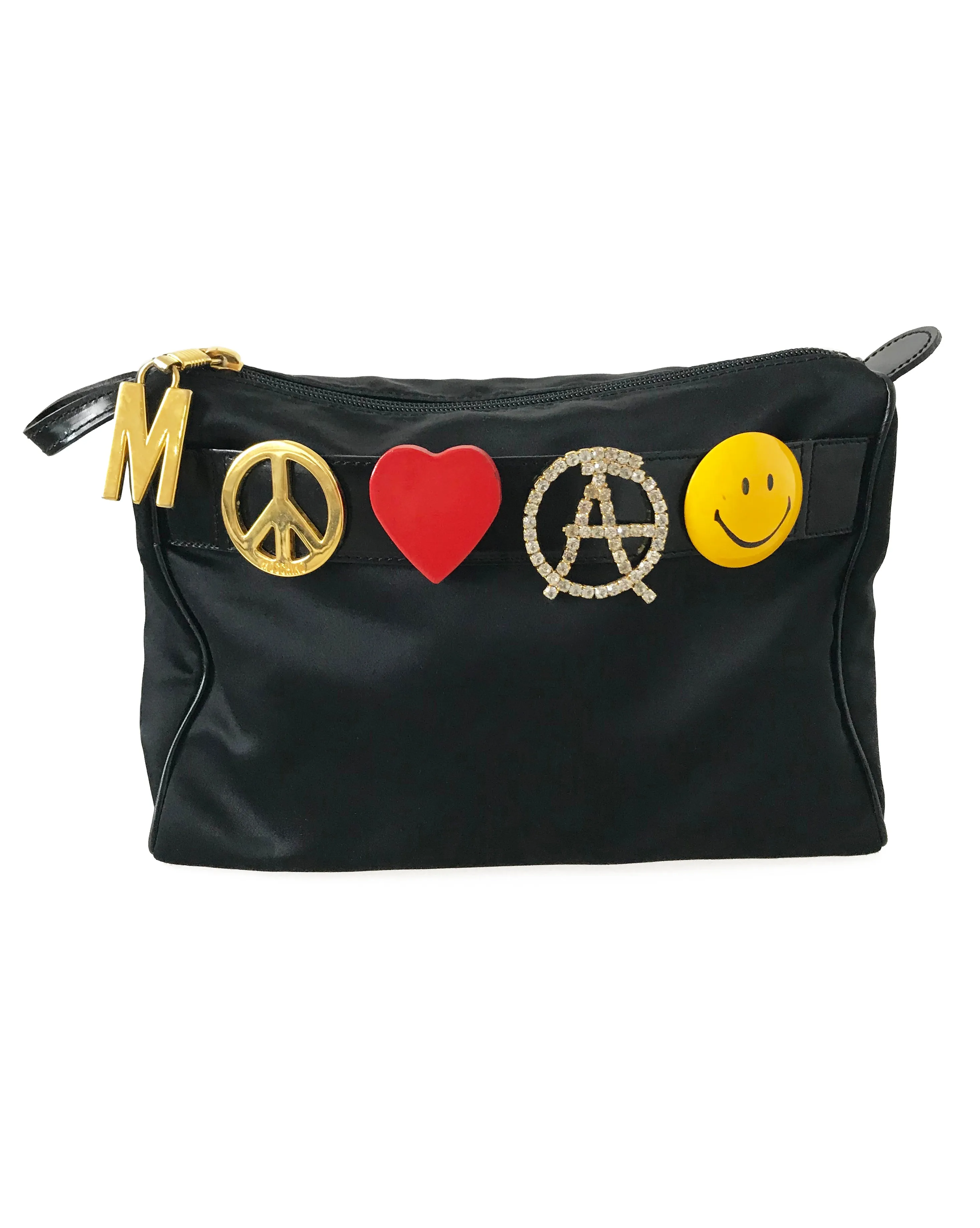 Moschino Rare Peace Love and Anarchy Cross Body bag