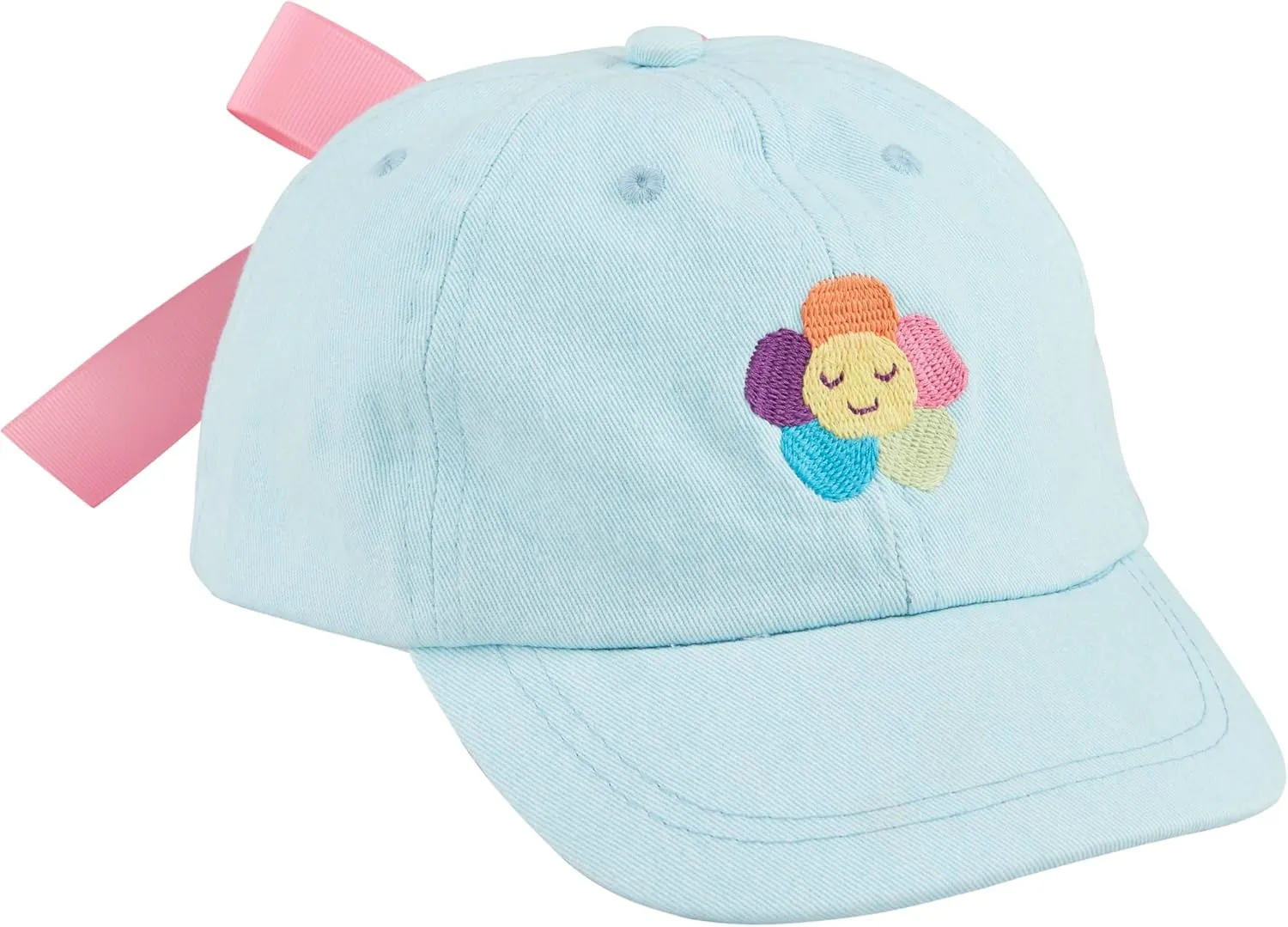 Mud Pie Children's Embroidered Hat with Bow