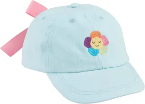 Mud Pie Children's Embroidered Hat with Bow