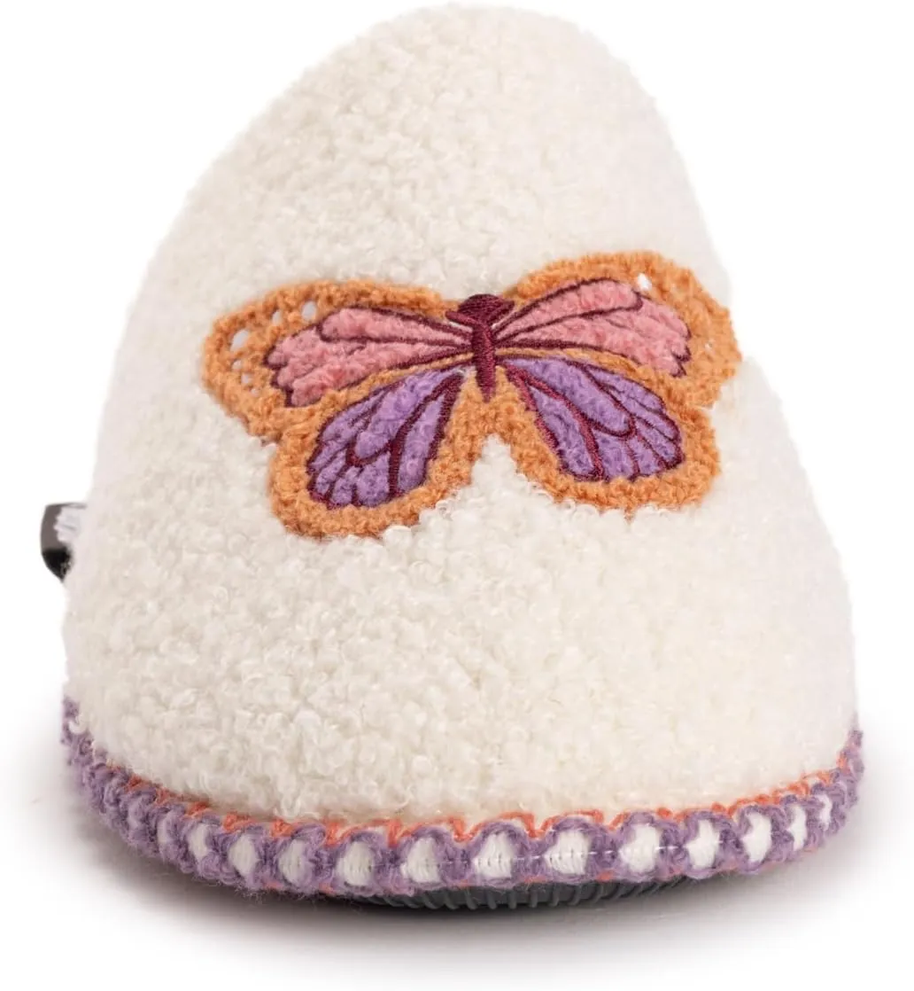 MUK LUKS Women's Novelty Punch Needle Scuff