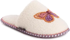 MUK LUKS Women's Novelty Punch Needle Scuff