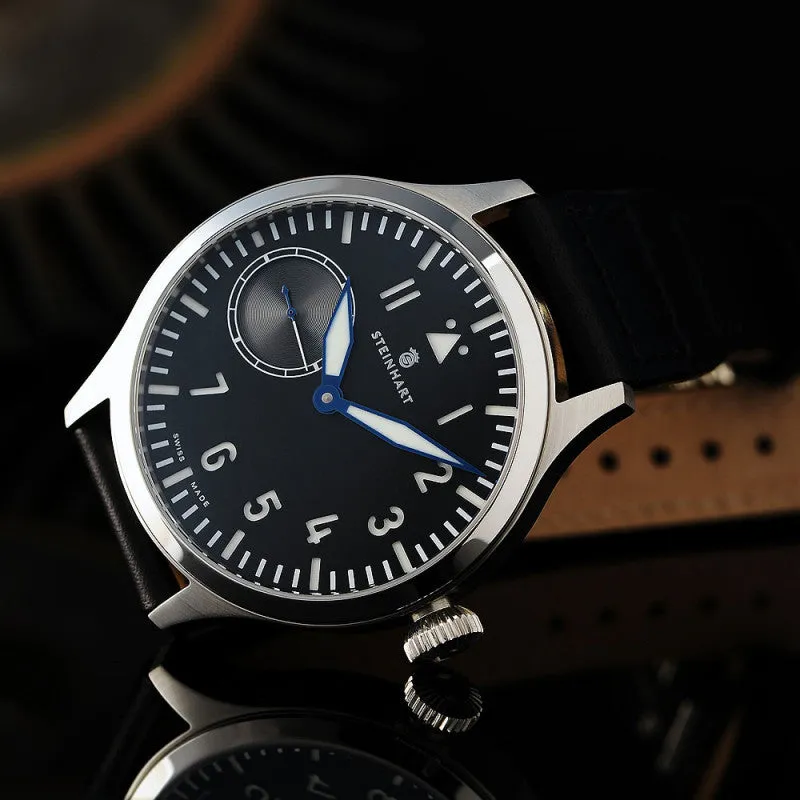 Nav B-Uhr 47 ST1 Premium SILVER