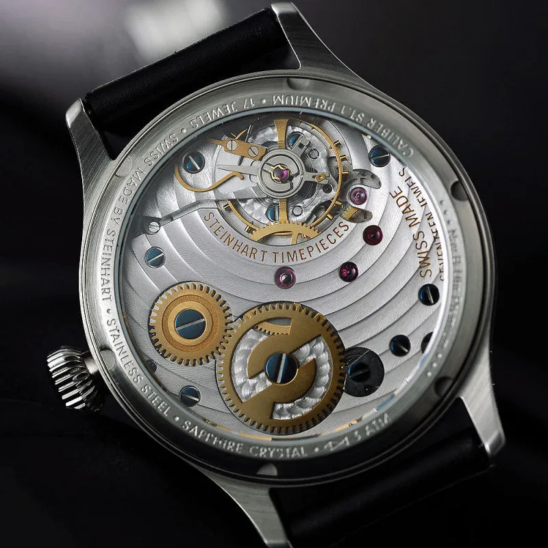 Nav B-Uhr 47 ST1 Premium SILVER